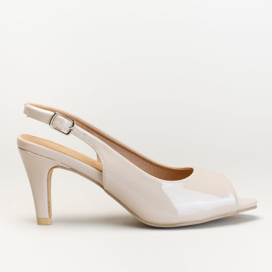 Peep Toe Slingback