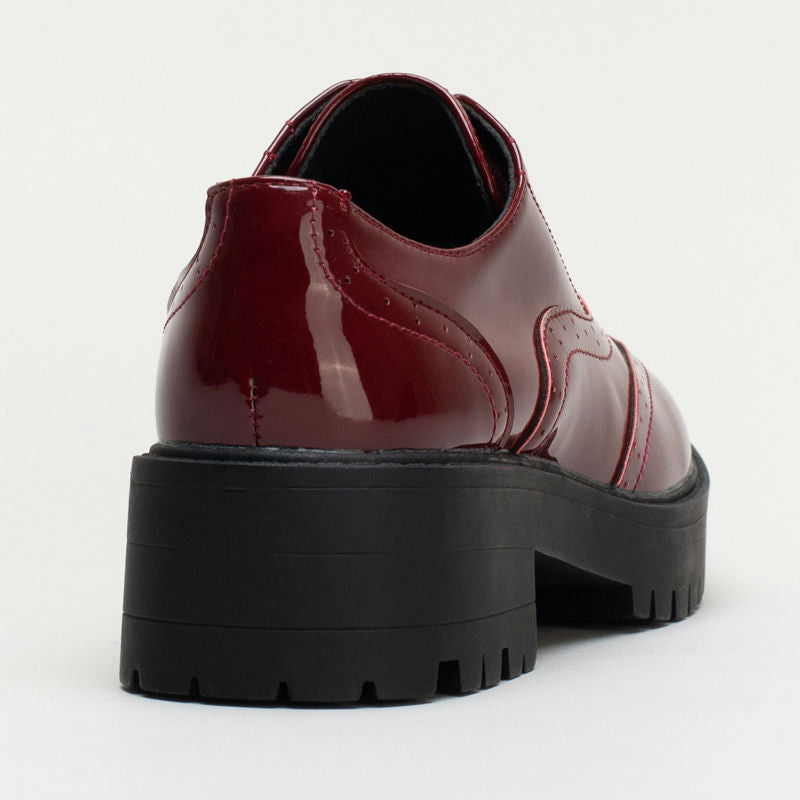 Patent Brogue Loafer _ 163343