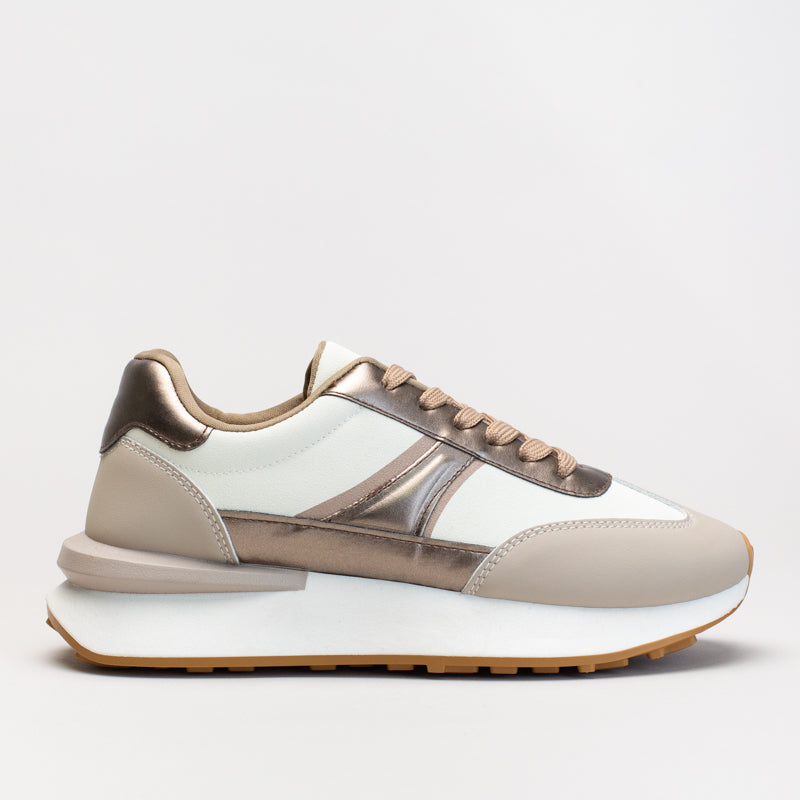 Bronze Retro Sneaker Unreal R Shoe City