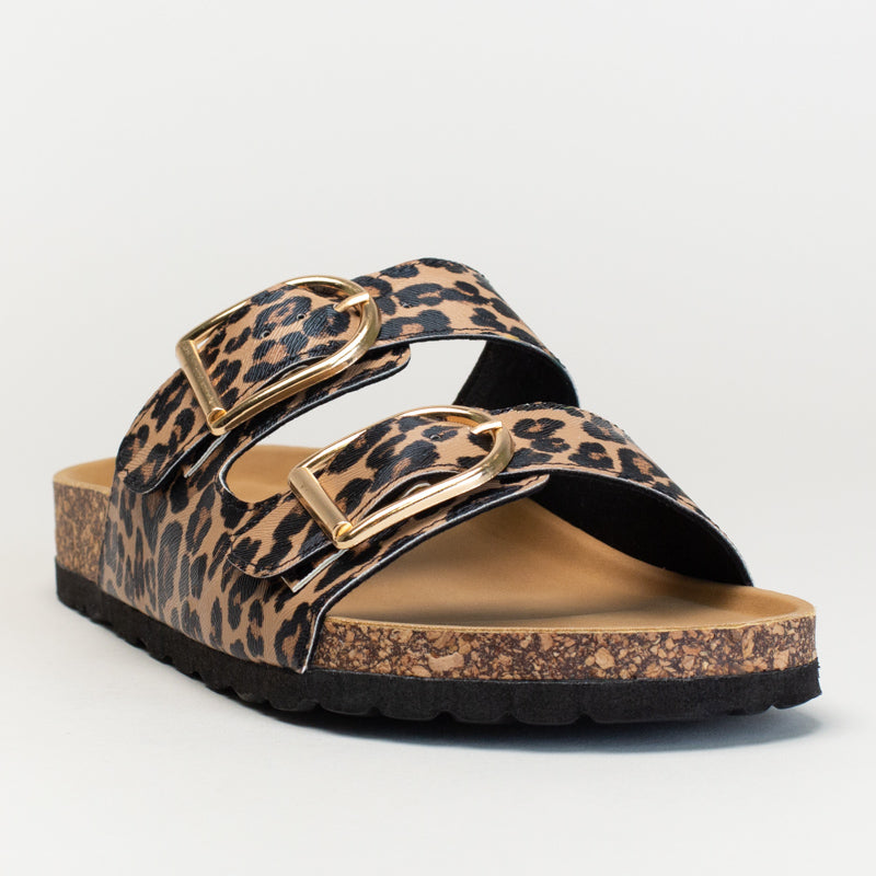 DOUBLE BUCKLE WITH ZEBRA PRINT