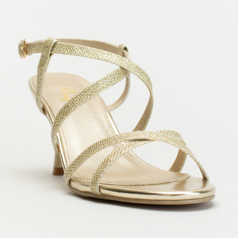 Strappy stiletto sandal