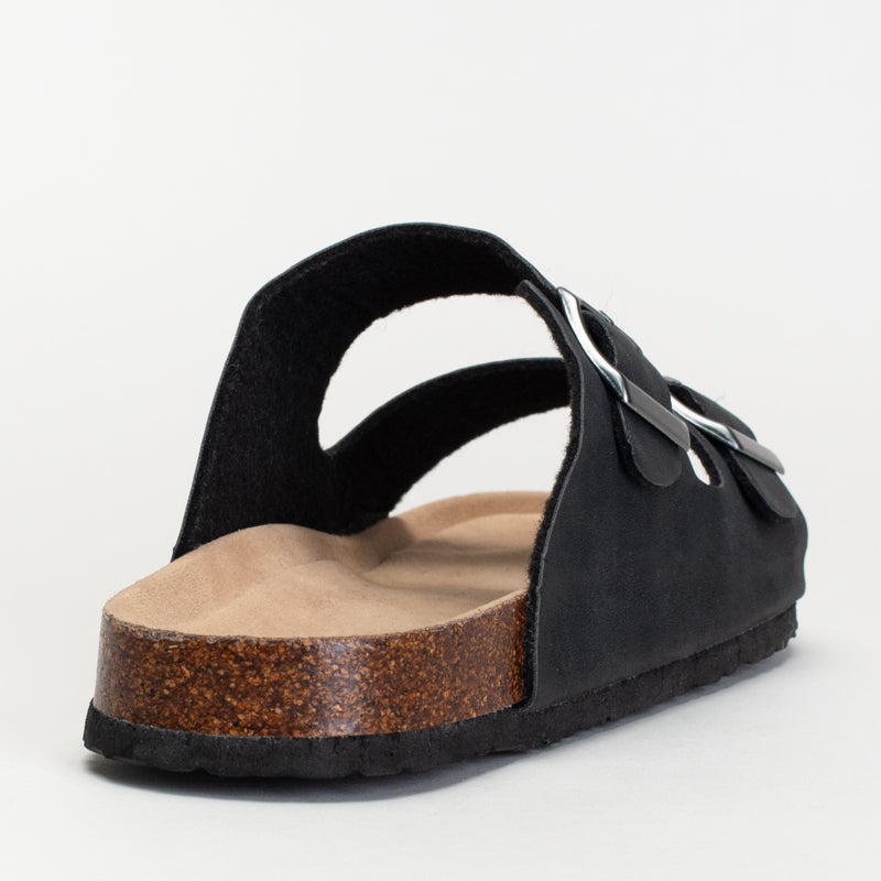 Buckle Mule Footbed