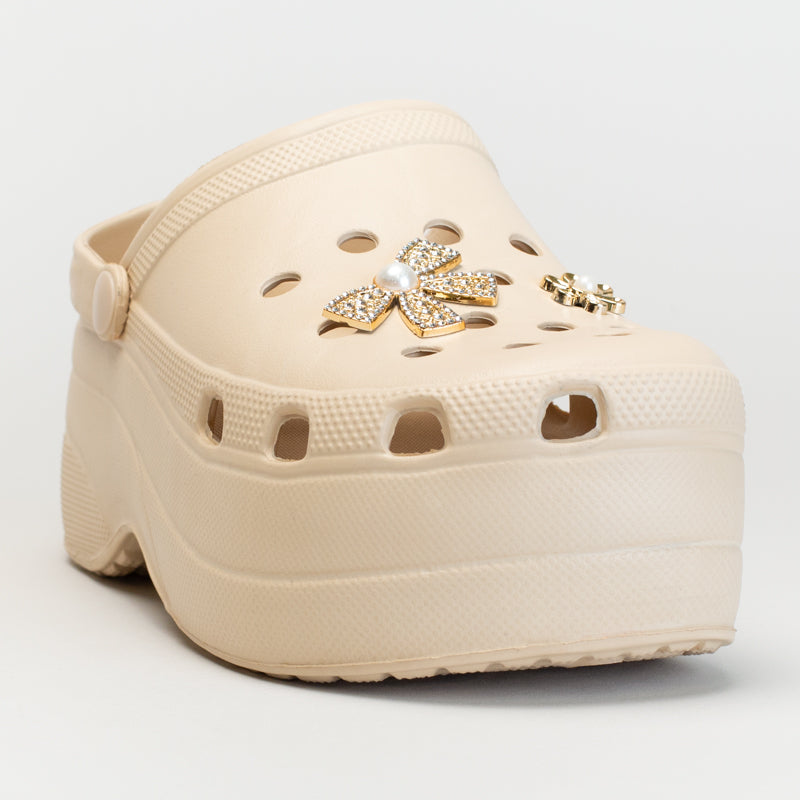 PLATFROM CLOSED TOE SLINGBACK
