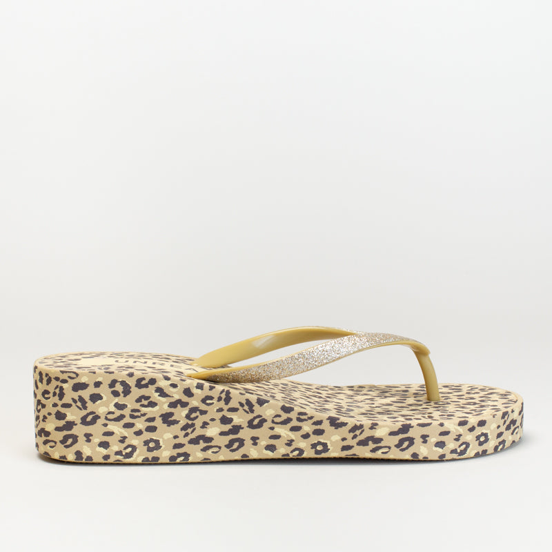 TOE THONG PRINTED WEDGE