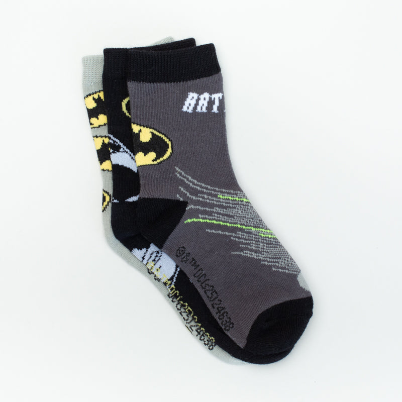 BATMAN  3PK SOCKS