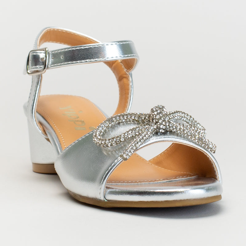 Diamante Bow Party Shoe