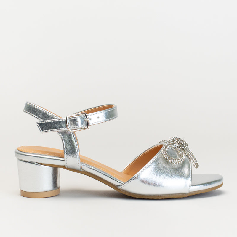 Diamante Bow Party Shoe