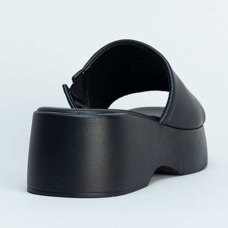 Platform Slip On Sandal