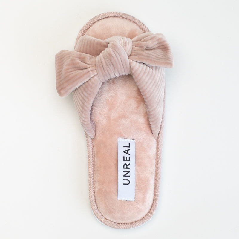 Slipper With Bow