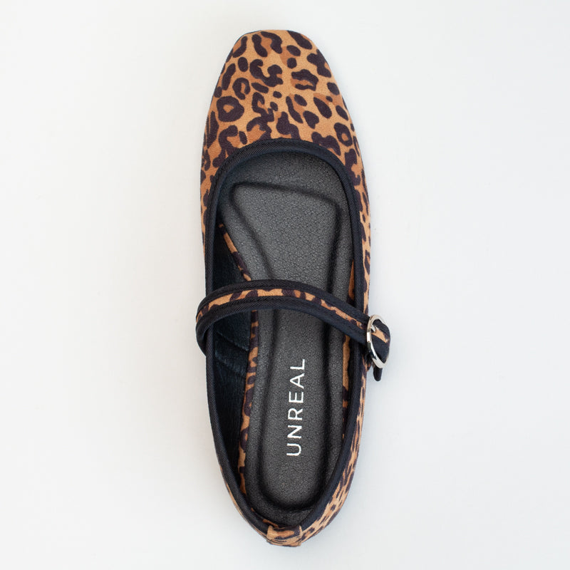 Mary Jane Pump Leopard