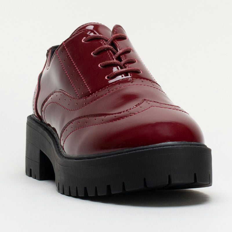 Patent Brogue Loafer _ 163343