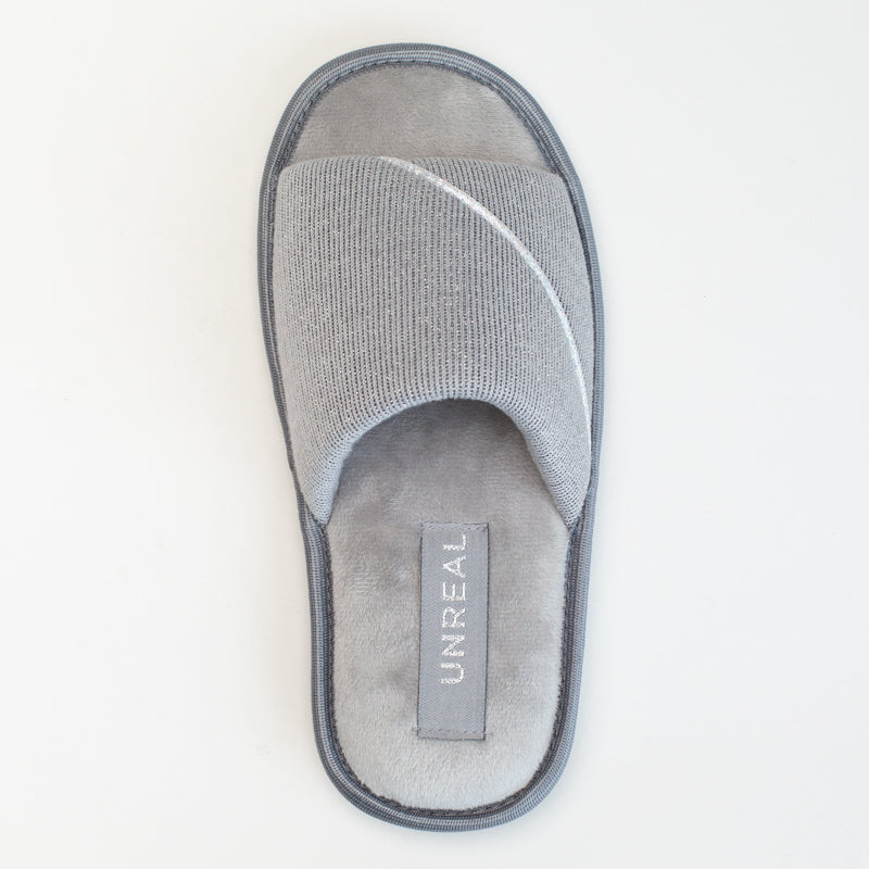 Glitter Fabric Mule Slipper