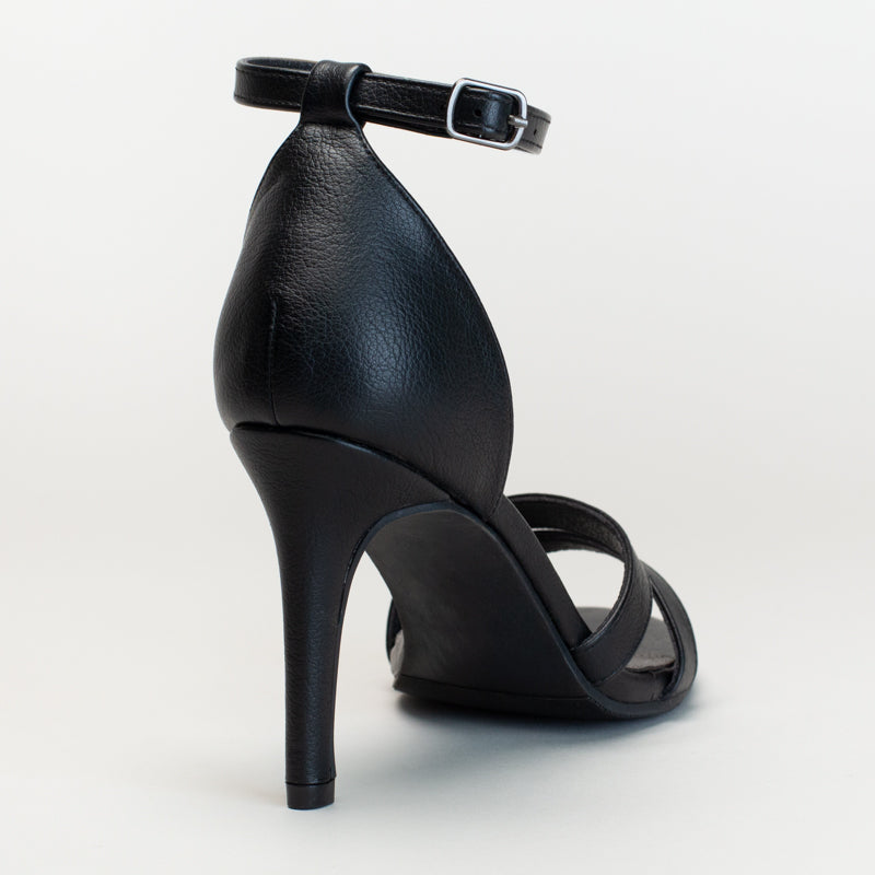 STILLETTO SANDAL WITH ANKLESTRAP