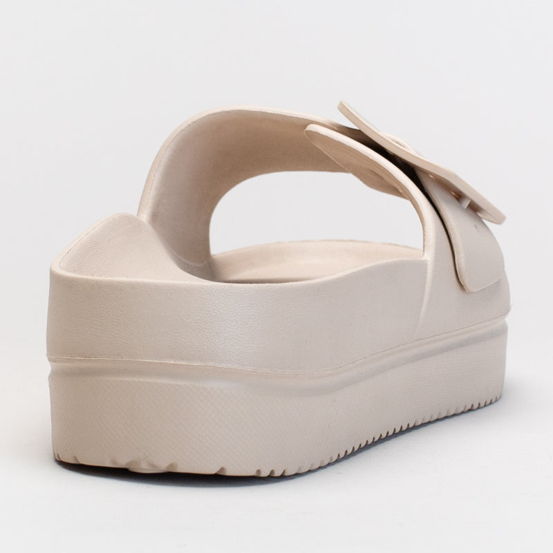 Blown Eva Sandals With Side Buckle
