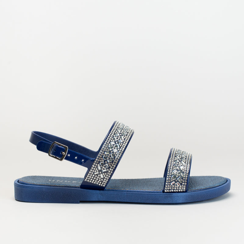 DIAMANTE DOUBLE SLING BACK