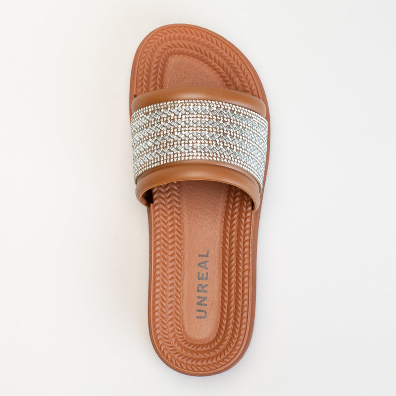 SANDAL WITH DIAMANTE BAND