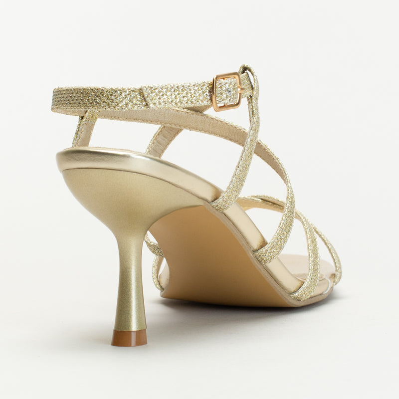 Strappy stiletto sandal