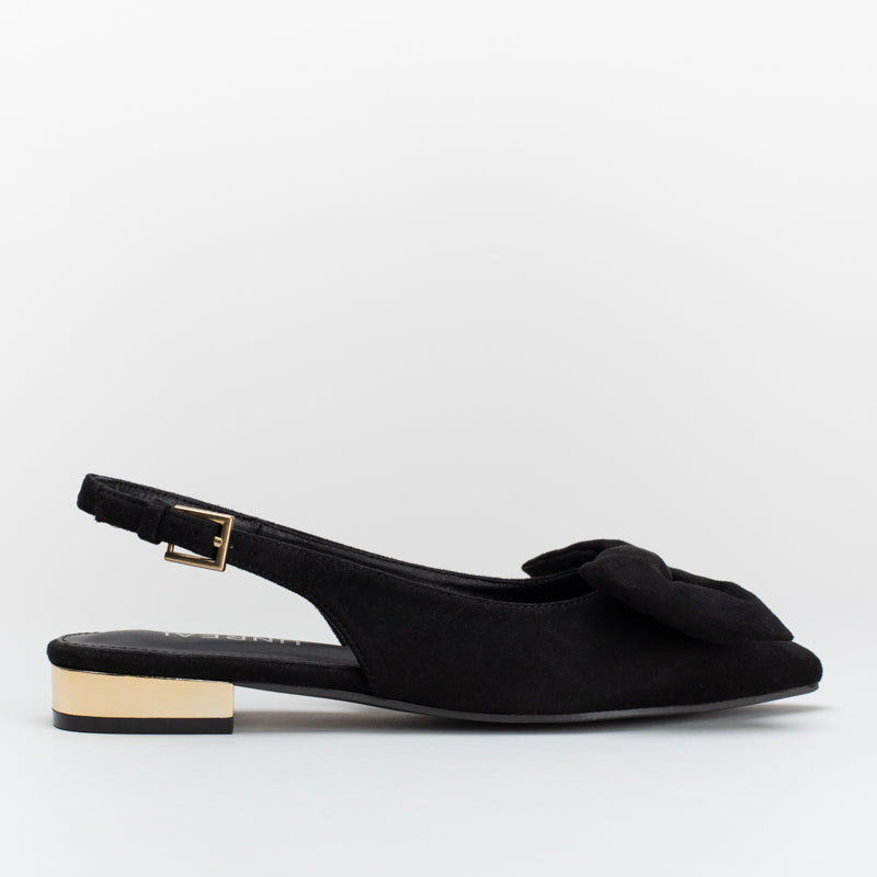 Pointy Sling Back With Bow