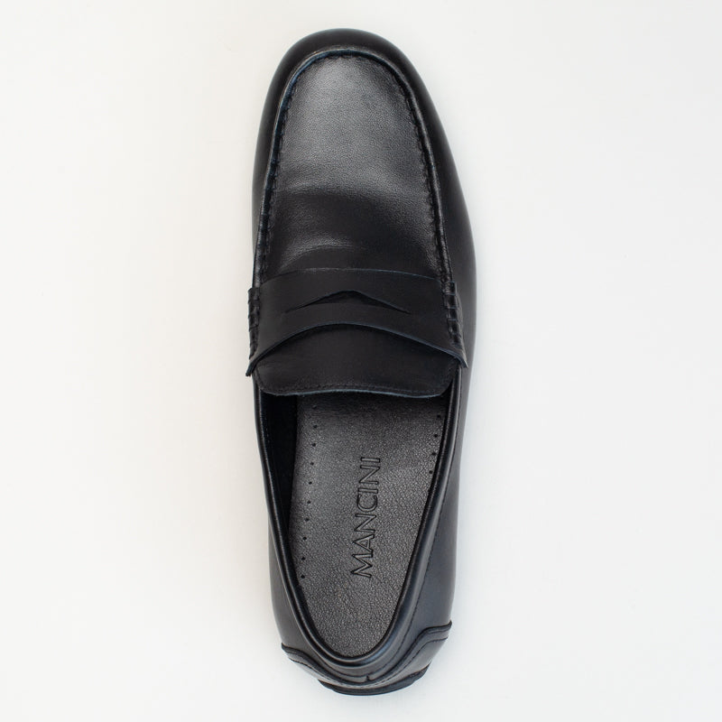 leather driving moccasin