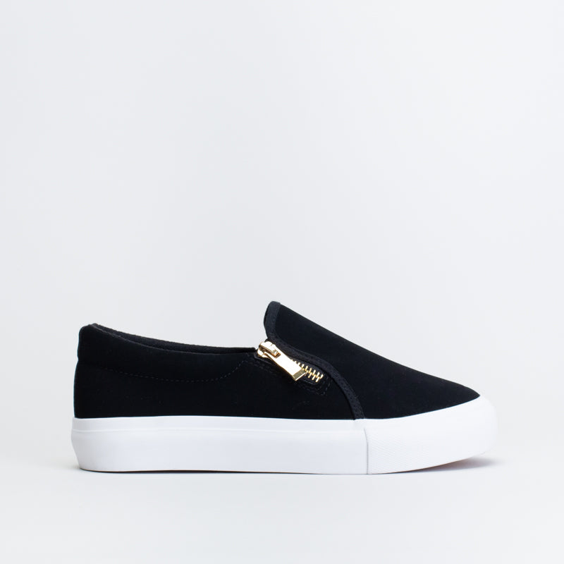 PLATFORM WITH ZIP DETAIL