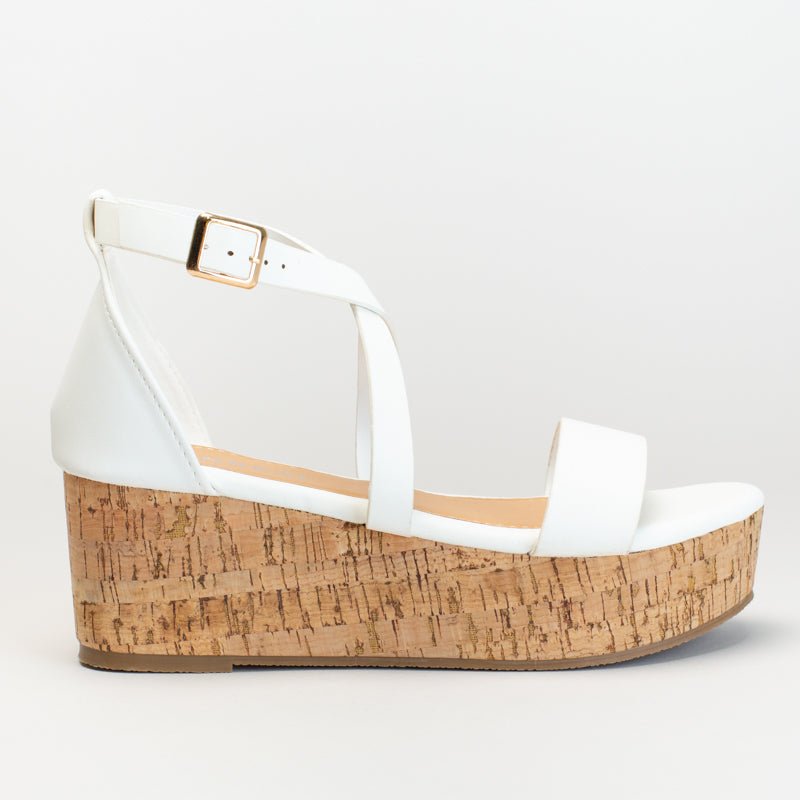 Cork Wedge Sandal