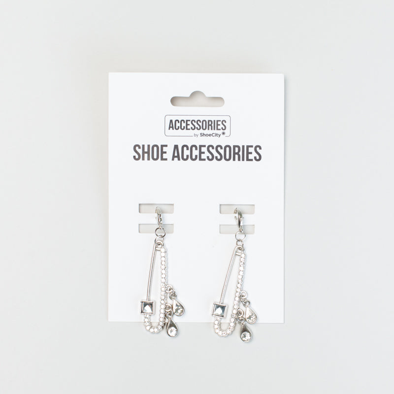 Safety Pin Shoe Charm