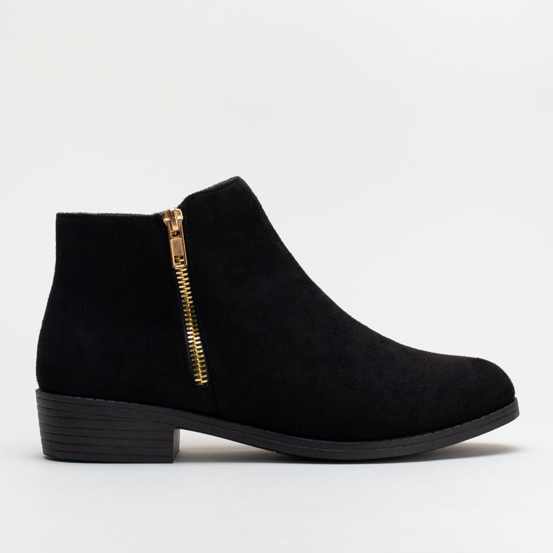Ankle Zip Detail Boot _ 160528