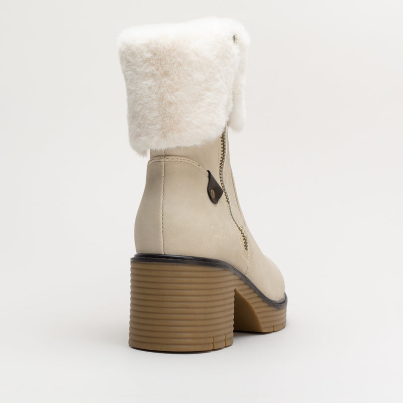 Knit Collar Boot _ 160841