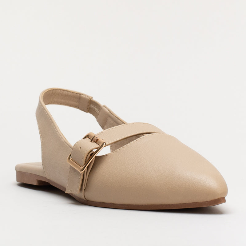 Pointy Flat Slingback _ 160785