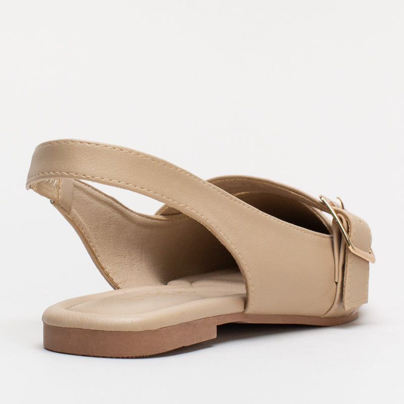 Pointy Flat Slingback _ 160785