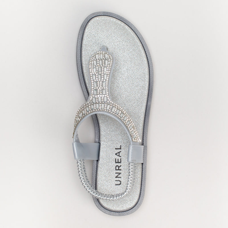 Jewelled Sling Back Sandal _ 161285