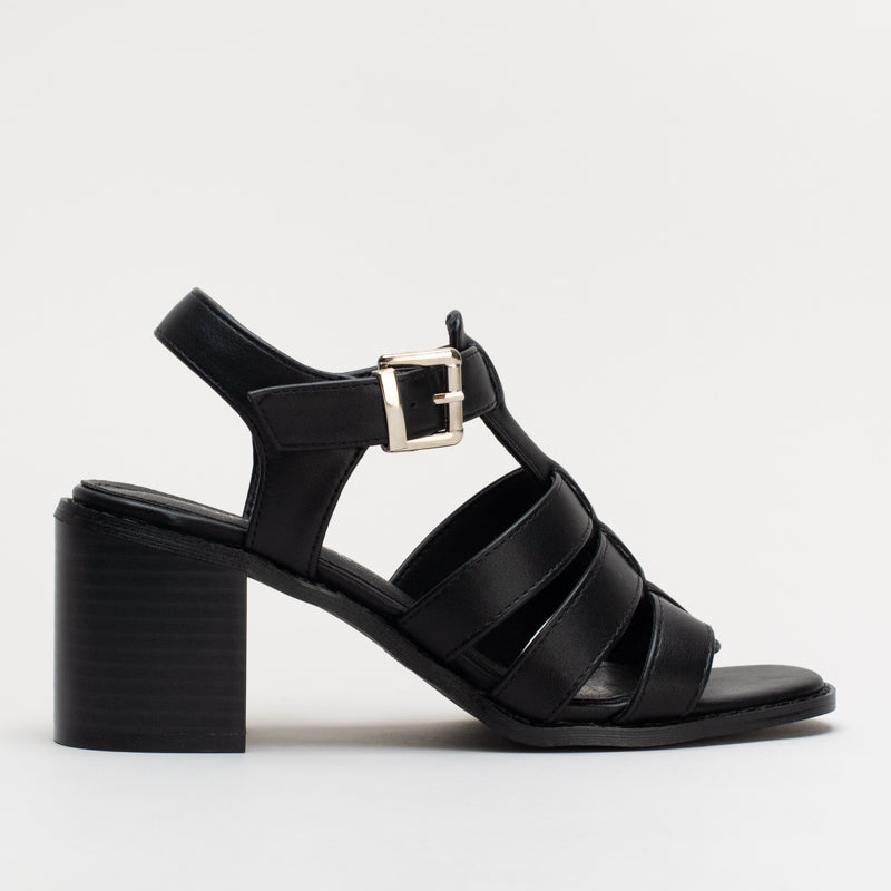 Fisherman Block Heel Sandal _ 160953