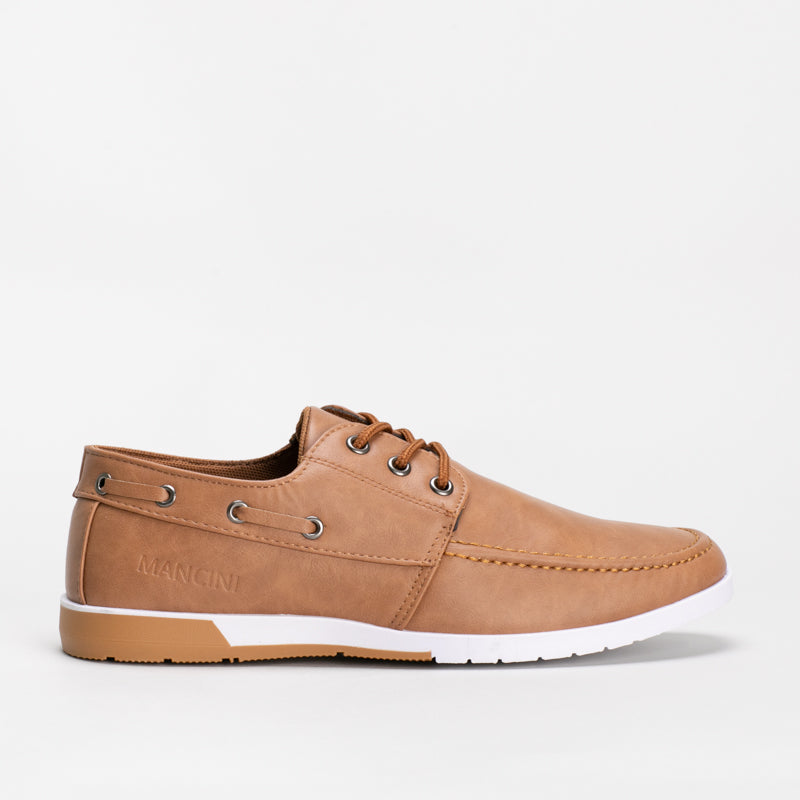 Mancini Men Lace Up Boat Sneaker _ 135824
