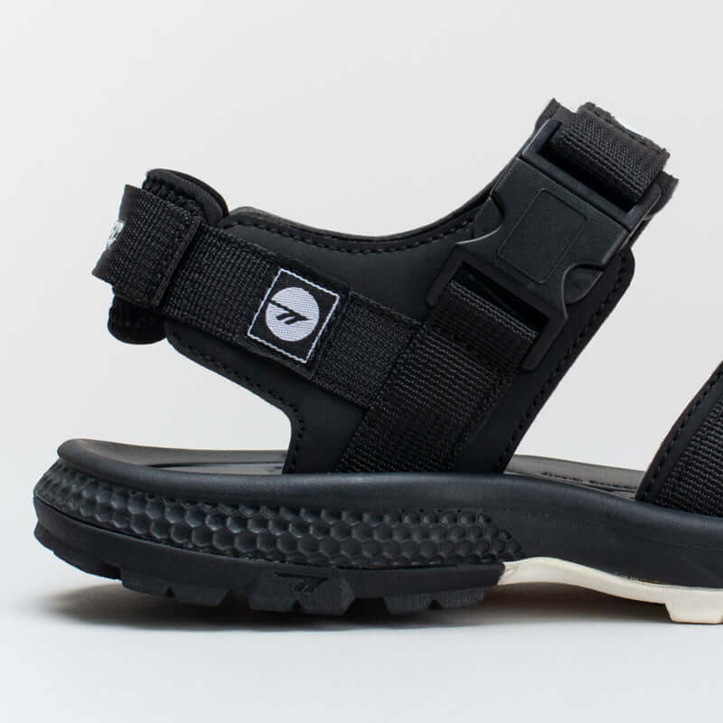 HI-TEC Prairie Sandal featuring adjustable straps, side release buckle, and comfort footbed for all-day support.