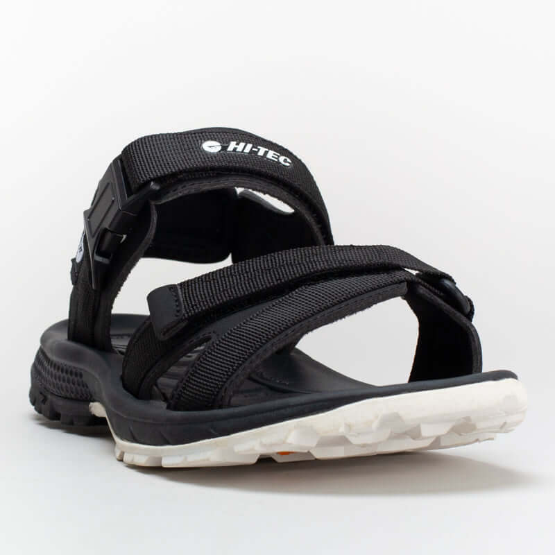 HI-TEC Prairie Sandal featuring adjustable straps, side release buckle, and comfort footbed for women.