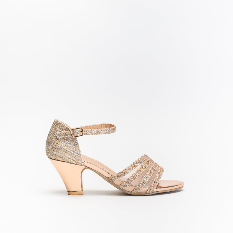 Older Girls Glitter Party Heel _ 141087