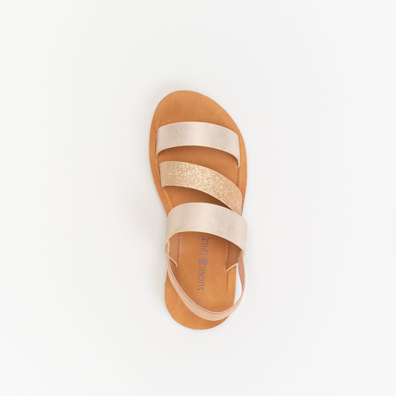Older Girls Multi Strap Comfort Sandal _ 141081