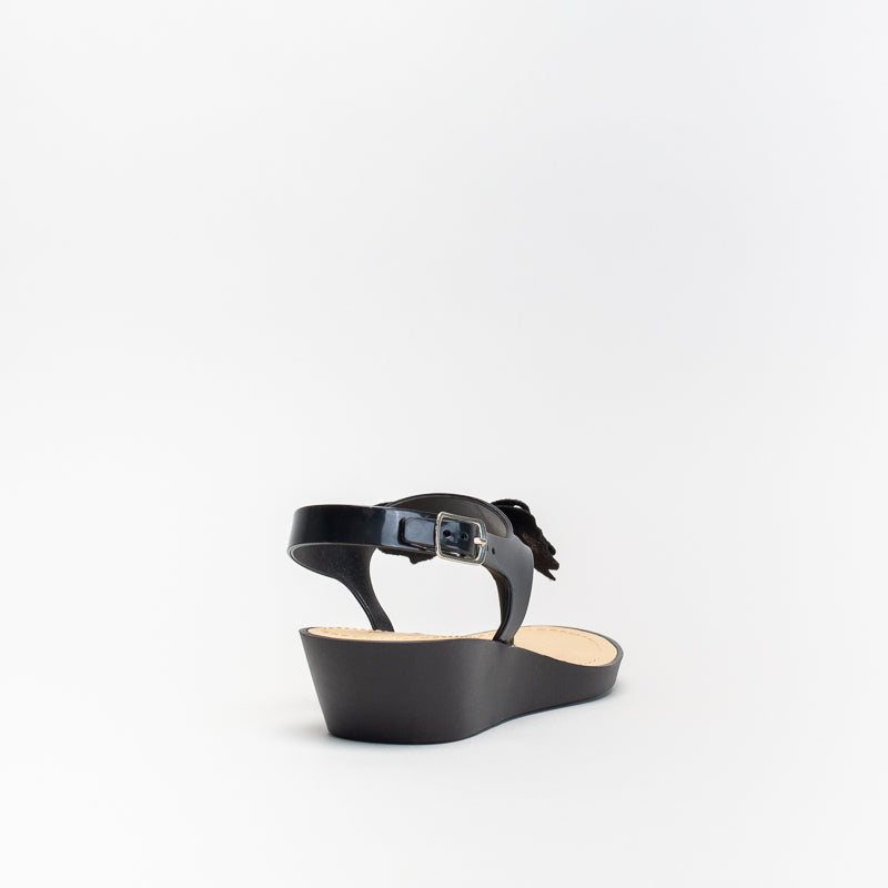 Older Girls Glitter Bow Wedge _ 141069