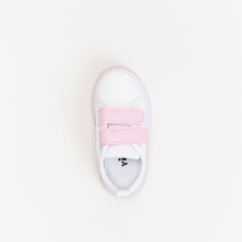 Younger Girls Floral Velcro Sneaker _ 141188