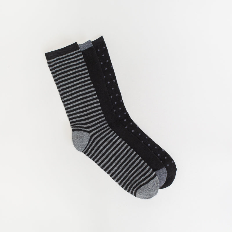 Mens Striped Ankle Socks _ 142328
