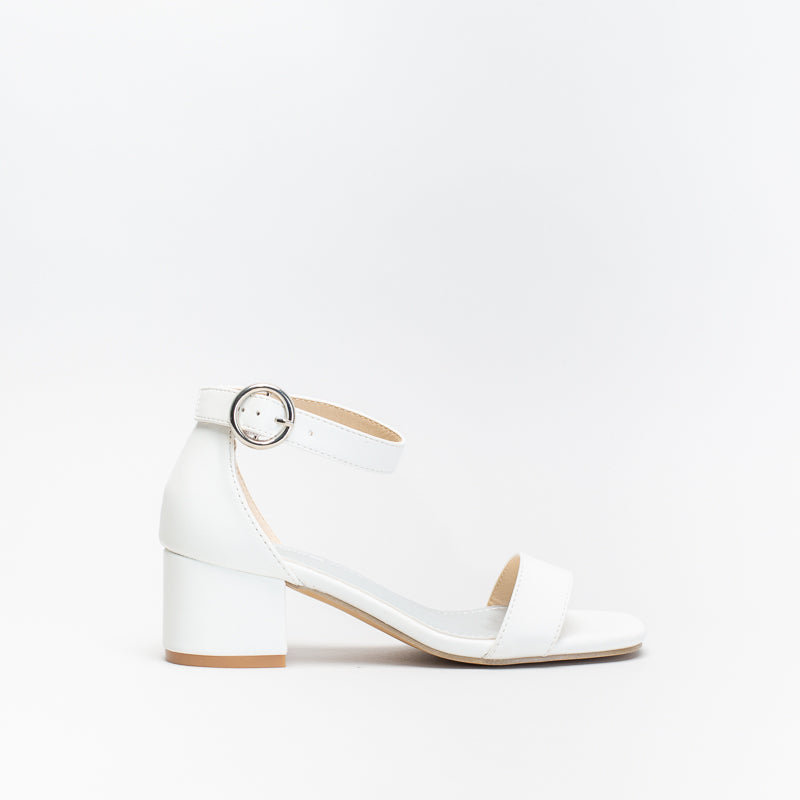 Older Girls Basic Block Heel _ 141086 Shoe City