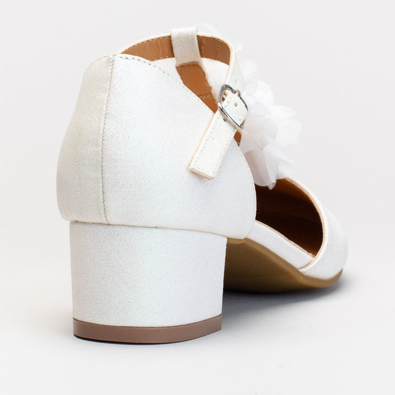 Flower T Bar Party Shoe _ 166020