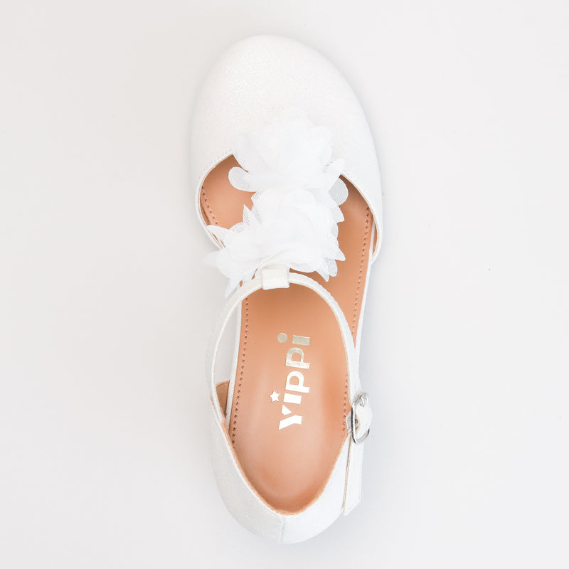 Flower T Bar Party Shoe _ 166020
