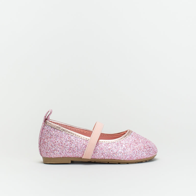 Younger Girls Glitter Pump _ 143108