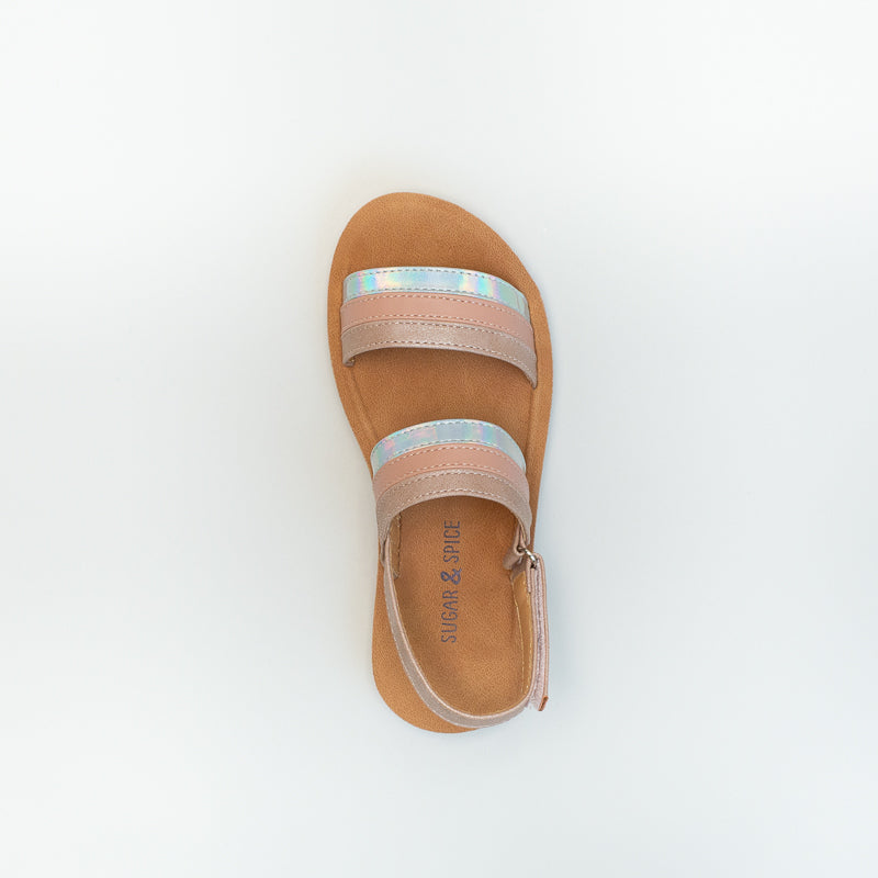 Younger Girls Multi Strap Comfort Sandal _ 141181