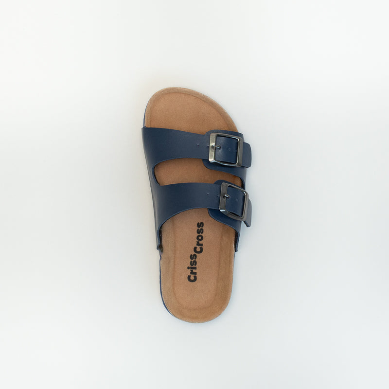 Younger Boys Double Buckle Comfort Sandal _ 143009