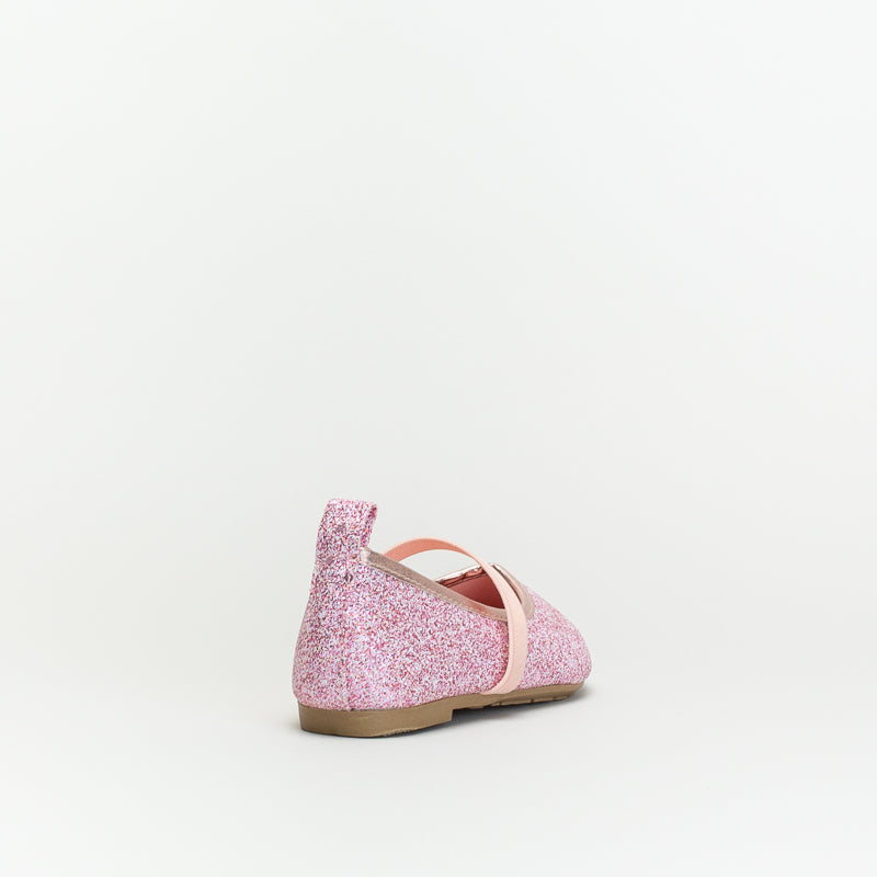 Younger Girls Glitter Pump _ 143108