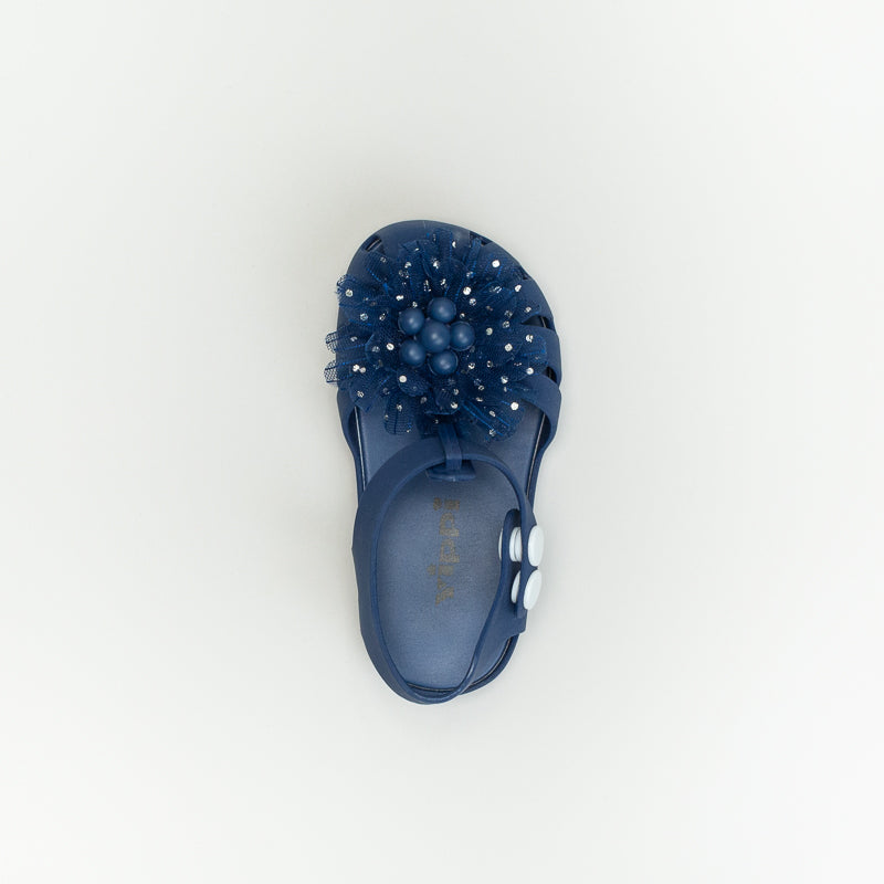 Younger Girls Flower Jelly Sandal _ 143044