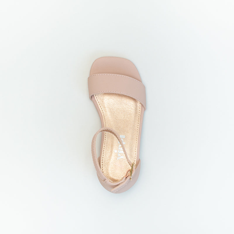 Younger Girls Basic Block Heel _ 143045
