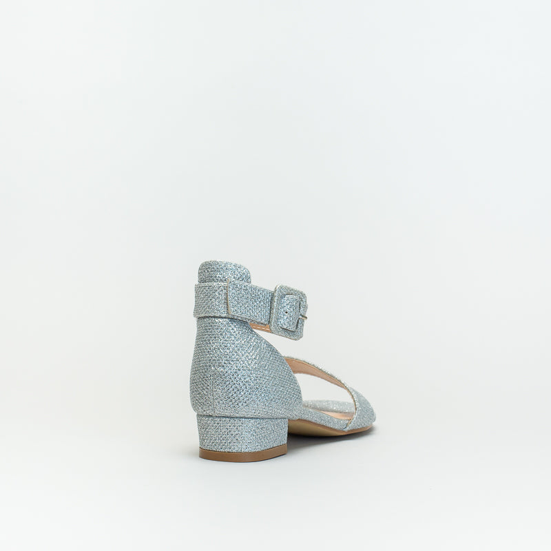 Older Girls Glitter Low Heel Sandal _ 143033